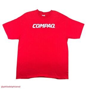 VTG 1990’s Compaq computers promo t-shirt mens Large